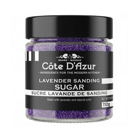 CÔTE D'AZUR Sanding Sugar - Lavender, 110g 