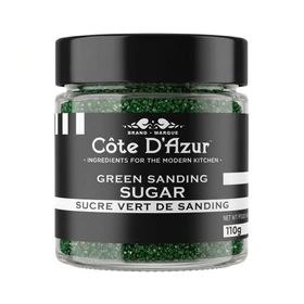 CÔTE D'AZUR Sanding Sugar - Green, 110g 