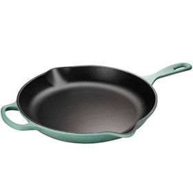 LE CREUSET Sage Iron Handle Skillet, 30cm
