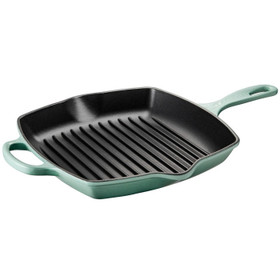 Le Creuset grill pan/skillet 26cm square, orange