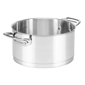 SCANPAN Dutch Oven Stainless Steel - TechnIQ Series, 4.0L