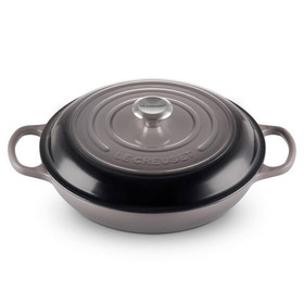 LE CREUSET Oyster Braiser - Cast Iron, 4.7L 