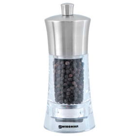 https://cdn11.bigcommerce.com/s-p82jn6co/images/stencil/280x280/products/11843/45665/42652-swissmar-torre-pepper-mill-stainless-top-6-in__04579.1698089787.jpg?c=2