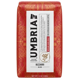 UMBRIA COFFEE ROASTERS Bizzarri Blend Medium-Dark Roast - Whole Bean, 340g 