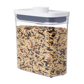 OXO GOOD GRIPS POP 2.0 Container - Slim Rectangle Short, 1.1L