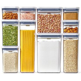 Airtight Food Storage Container with Divider, 18cm - The Gourmet Warehouse