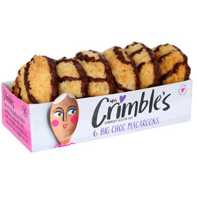 MRS CRIMBLE'S Chocolate Macaroons - Big, Box of 6