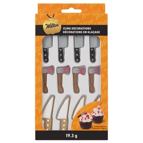 WILTON Halloween Knife Mix - Royal Icing, Pack of 12
