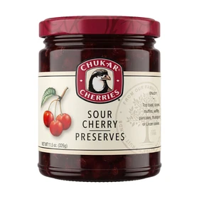 CHUKAR CHERRIES Sour Cherry Preserves, 326g 