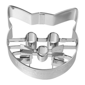 BIRKMANN Cat Head Detailed Cookie Cutter, 5.5cm