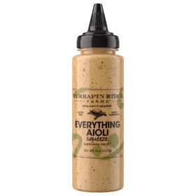TERRAPIN RIDGE FARMS Everything Aioli - Squeeze Garnishing Sauce, 227g 