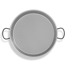 VAELLO Paella Pan - Polished Steel, 38cm