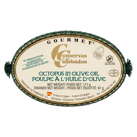 CONSERVAS DE COMBADOS Octopus in Olive Oil - Tin Can, 111g 