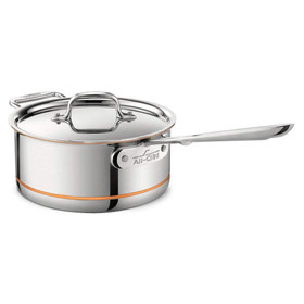 ALL-CLAD Saucepan with Loop Handle - 5-Ply Copper Core, 3Qt