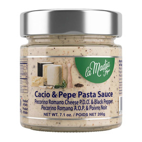 LA MADIA REGALE Cacio & Pepe Pasta Sauce, 200g 