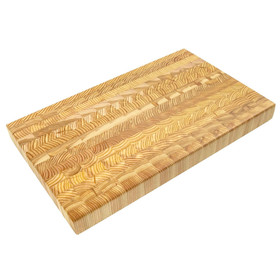 LARCH WOOD CANADA Cutting Board Classic Small - End Grain, 17.75x11x1.5-in