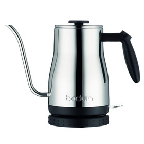 BODUM Bistro Gooseneck Electric Kettle - Stainless Steel, 1.0L