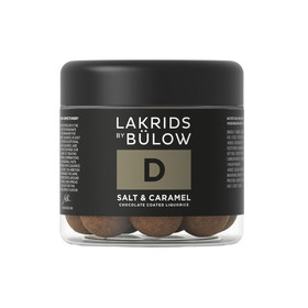 LAKRIDS BY BULOW Liquorice Chocolate Coated - D - Salt & Caramel, 125g