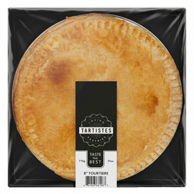 Tourtière - Pork Meat Pie, 8-in  ❆