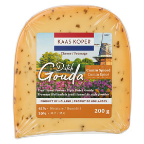 KAAS KOPER Dutch Gouda - Spiced Cumin, 200g ❆ 