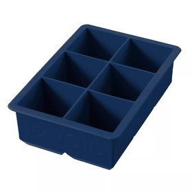 Tovolo - King Cube Ice Tray with Lid - Oyster Gray