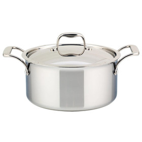 D3 Stainless 3-ply Bonded Cookware, Dutch Oven, 5.5 quart