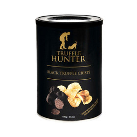 TRUFFLE HUNTER Black Truffle Crisps - Drum, 100g 