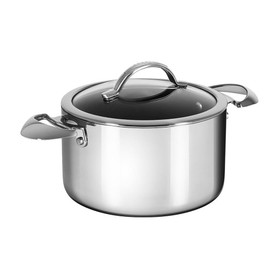 SCANPAN HAPTIQ Dutch Oven with Lid - STRATANIUM+ Nonstick, 3.5L
