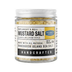 VANCOUVER ISLAND SALT CO Caplansky's Deli Mustard Salt, 75g 