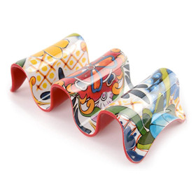 PREPARA Taco Holder Multiple, Red