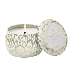 VOLUSPA Maison Mini Tin Candle - Eucalyptus & White Sage, 4oz