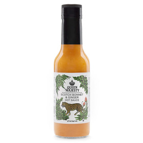 QUEEN MAJESTY Scotch Bonnet & Ginger Hot Sauce, 147ml