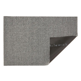CHILEWICH Utility Mat Heathered Shag - Fog, 24 x 36-in