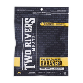 TWO RIVERS MEATS Beef Jerky - Pineapple Habanero, 70g