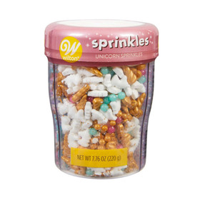 WILTON Unicorn Sprinkles Mix - 3-Cell, 7.76 oz.