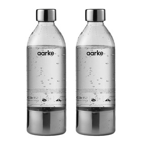 AARKE Water Bottle PET - For Carbonator 3, Pack of 2