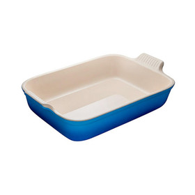 LE CREUSET. Blueberry Heritage Rectangular Baking Dish - Stoneware, 3.8L