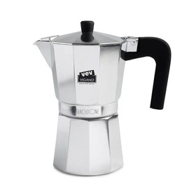 VEV VIGANO Moka Traditional - Stovetop Espresso Maker, 6 Cup