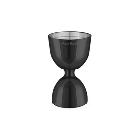 FINAL TOUCH Double Jigger - Black Chrome Plated