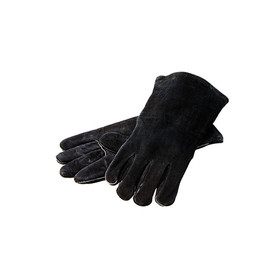 LODGE Leather Gloves - Heavy Duty, Black