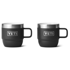 YETI Rambler 177 ML Stackable Mugs - 2-Pack, Black