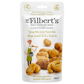 MR. FILBERTS Spring Wild Garlic Mixed Nuts, 100g 