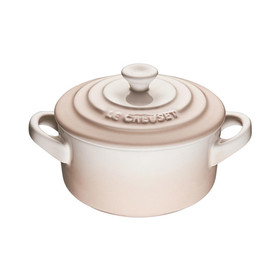 LE CREUSET Meringue Mini Round Cocotte - Ceramic, 0.25L