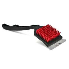 BBQ DEVIL Wire-Free BBQ Grill Brush, 17-in