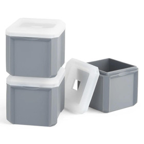 FINAL TOUCH Stackable 2-in XL Ice Cube Mould - Set of 3
