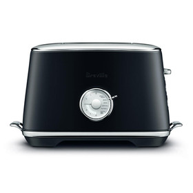 BREVILLE Toast Select Luxe - Toaster Compact 2-Slice, Black Truffle