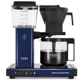 MOCCAMASTER KBGV Select 10 Cup Coffee Maker - Glass Carafe, Midnight Blue