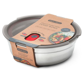 BLACK+BLUM B+B - Microwavable Steel Food Bowl, Round Small
