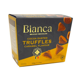 BIANCA Cocoa Dusted Truffles - Caramel Flavour, 150g