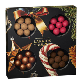 LAKRIDS BY BULOW Lakrids Small Winter Selection Box - Liquorice with Chocolate, 175g 